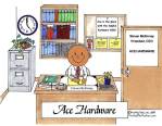 008-FF Office, Male - Dark Skin
