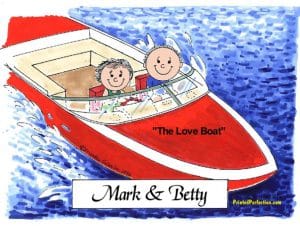 034-FF Boating Couple