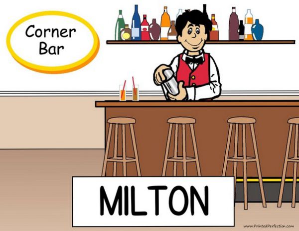 073-NTT Bartender, Male