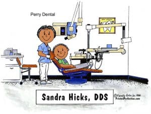 075-NTT Dentist, Female - Dark Skin