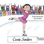 090-FF Ice Skater, Female