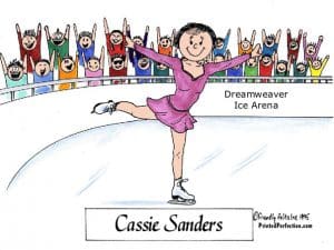 090-FF Ice Skater, Female