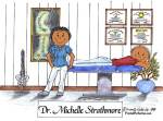 094-FF Chiropractor, Female - Dark Skin