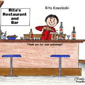 108-FF Bartender, Female