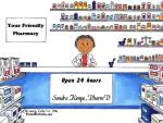 121-FF Pharmacist, Female - Dark Skin
