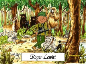 124-FF Hunting Male - Dark Skin