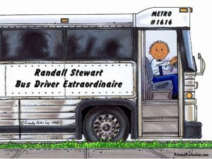 173-FF Bus Driver, Male - Dark Skin