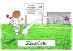 177-FF Soccer Player, Female - Dark Skin