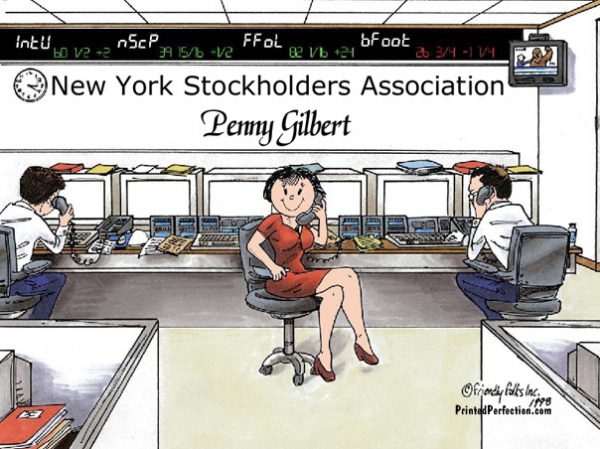 191-FF Stock Broker, Female
