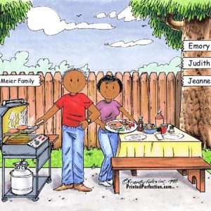 211-FF Family BBQ 3 - Dark Skin