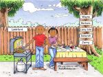 213-FF Family BBQ 5, Dark Skin