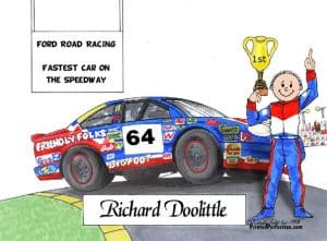 Race Car Driver - Stock, Male - Friendly Folks