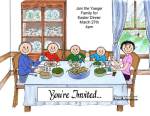Family Dinner - Couple, 3 Children - Friendly Folks