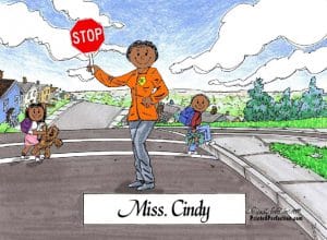 Crossing Guard, Female - Friendly Folks - Image 2
