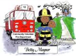 Fire Fighter, Female - Friendly Folks - Image 2