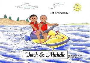 Jet Ski Rider, Couple - Friendly Folks - Image 2