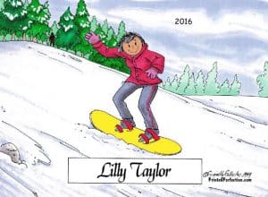 Snowboarder, Female - Friendly Folks - Image 2