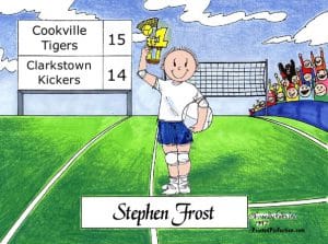 Volleyball Player, Male - Friendly Folks