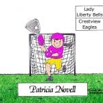 Lacrosse Player, Female- Friendly Folks