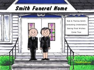 Funeral Director, Couple - Friendly Folks