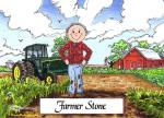 Farmer - Green Tractor, Male - Friendly Folks