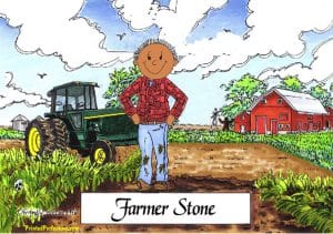 Farmer - Green Tractor, Male - Friendly Folks - Image 2