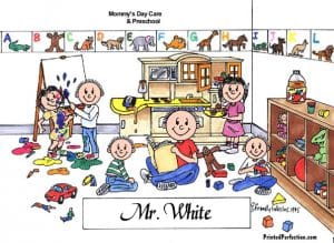 Day Care Worker - Pre-K Teacher, Male - Friendly Folks