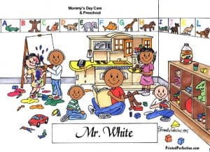 Day Care Worker - Pre-K Teacher, Male - Friendly Folks - Image 2