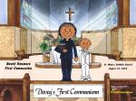First Communion, Female Priest with Boy - Friendly Folks - Image 2