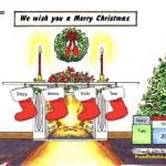 Christmas Stocking 4 - Friendly Folks