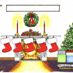 Christmas Stocking 5 - Friendly Folks