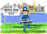 Personalized Marching Band, Three Drum Gifts