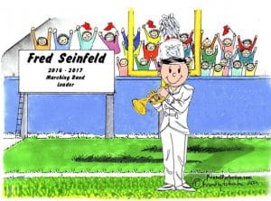 Trumpet - White Uniform - Marching Band, Male - Friendly Folks