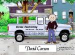 Pick Up Truck - Blue, Male - Friendly Folks