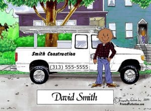 Pick Up Truck - White, Male - Friendly Folks - Image 2