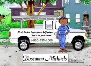 Pick Up Truck - White, Female - Friendly Folks - Image 2