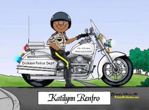 Motorcycle Cop, Female- Friendly Folks - Image 2