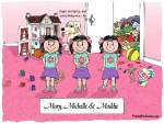 383-FF Triplets, Girls