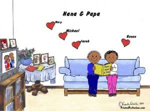 Grandpa & Grandma, 4 Hearts - Friendly Folks - Image 2