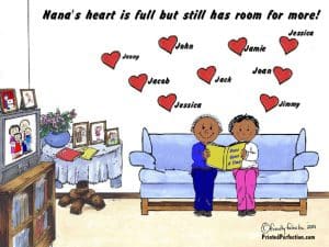 Grandpa & Grandma, 9 Hearts - Friendly Folks - Image 2