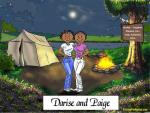 Camping, Couple Friends - Two Females - Friendly Folks - Image 2