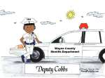Police Officer - White Uniform, Female- Friendly Folks - Image 2