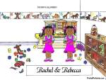 Twin Girls, Sisters, Friends - Friendly Folks - Image 2