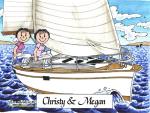 454-FF Sailing Friends, Female & Female