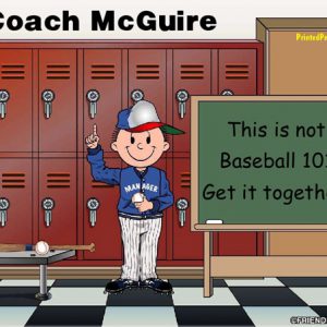 490-FF Coach, Baseball, Male