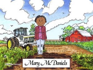 Farmer - White Tractor, Female - Friendly Folks - Image 2