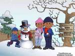 Snowman - Snow Family, 1 Boy - Friendly Folks - Image 2