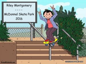 516-NTT Skateboarder, Female