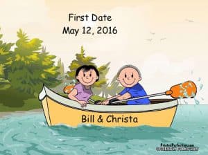 519-FF Rowboat, Couple