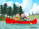 524-FF Canoe, Male & Male